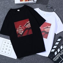 탑스 하라주쿠 Tshirt 여성 La Casa De Papel Ropa Mujer Oversized Tshirt 여름 미적 의류