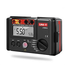절연 저항 시험기 UNI-T UT501A LCD 절연 측정기 절연 시험기 디지털 절연 저항계 저항 시험기-27041, 03-UT502C