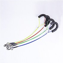 애견 강아지 목욕 미용 클램프 목줄, 빨강