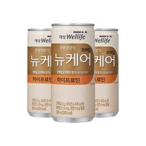 웰라이프 영양보충 대상웰라이프 뉴케어 하이프로틴 (200ml x 30캔) 고단백 간식 노인식 영양균형식 체중조절, 6set