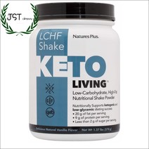 네이쳐플러스 KetoLiving LCHF 바닐라쉐이크 578g