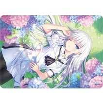 브로콜리 Summer Pockets REFLECTION BLUE 캐릭터 만능 러버 매트 나루세 시로하 마도로미 Ver. 약 520×370×2mm 폴리에스테르 천연 고무제