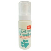 오가니쉬 애견 발 세정제 베이비파우더향, 150ml, 4개