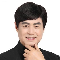 남성가발 청년 중년 소화가능한 젊은 스타일 통가발 VR106, 내츄럴 블랙 헤어 넷 케어 리퀴드 빗 클립, 단일사이즈