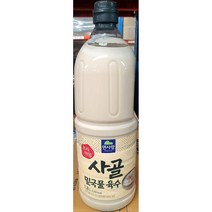 엄지 바지락육수 숯불바베큐치킨소스 바지락다시육수 갈비양념소스 액상춘장, xz 면사랑 사골 육수 1.8L 물냉육수 액상치킨양념, -