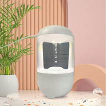 무중력 가습기 책상용 감성 빗소리 물방울 세척쉬운 거꾸로 역중력 반중력 어메이징 가습기, 화이트