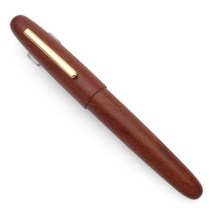 Jinhao 9056 천연 나무 만년필 수제 M/F 펜촉 잉크 펜 및 컨버터|Fountain Pens|, 1개, F Nib, Rosewood