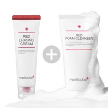 메디큐브 레드 이레이징 크림 100ml+레드 폼 클렌저 120ml