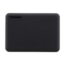 도시바 CANVIO Advance gen2 2TB 외장하드 블랙 (파우치 무료 증정), 1개, 0