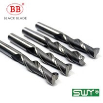 BB 엔드 밀 HSS 커터 CNC 금속 강철 플라스틱 2 3 4 플루트 톱니 1 ~ 40mm 직경 세트 ISO 임페리얼 저속, 11 3x6x8x52_02 3-Flutes