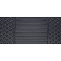 벤츠 glc200 220 250 300 43 63 amg 트렁크매트, 블랙 가죽 블랙 실 메르세데스 자수