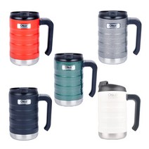 오슬로 아웃백 보온보냉 감성핸들텀블러500ml, 500ml, 오슬로 핸들텀블러500ml-레드