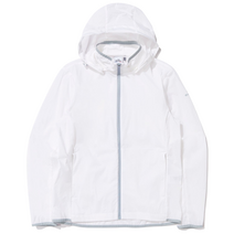 아이더 아이더(EIDER) 신상특가 여성 여름 방풍기능 가벼운소재 후드탈부착 기본핏 부분타공 통기성 스트레치원단 등산 캐쥬얼 스포츠 바람막이 DWM23181 POP β 경량 자켓 W2