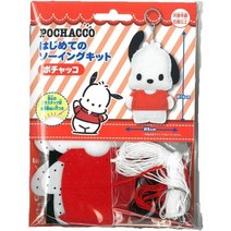 오가미 만 산리오 처음인 소잉 키트 포찻코 OM017403 흰색