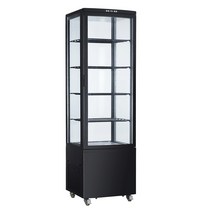 한국와이오티 냉장쇼케이스 RT-235L 화이트 블랙 색상 가능 서울경기인천 인근 운임 무료지원, RT-235L(블랙)