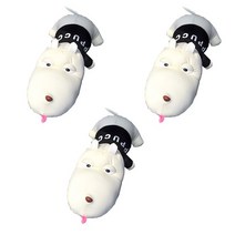 뽀마 차량용 대나무숯인형, 블랙 3개입