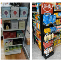 과자진열대 편의점 슈퍼 선반랙 진열장 약국 매대, 상세이페이지 참고, 계산대 앞 소형 블랙 60x18x80