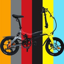 SAMEBIKE 전기자전거 미니벨로 레인보우 6컬러 PAS&스로틀겸용 36V7.5Ah 350W 유럽버전, 완조립안심배송, 레인보우-실버