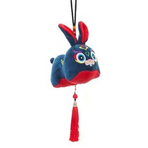 마스코트 토끼 행잉 펜던트 장난감 조디악 인형 봉제 동물 아이 배낭 장식 새해, [02] Town House Five Bunn