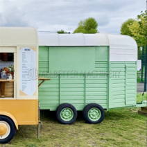 카고 푸드 트럭 소형 카라반 트레일러 다목적 분식 스낵카 차량 뜨거운 판매 야외 카트 기류 식품 말 바 판매 미국