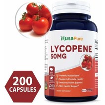 NusaPure 라이코펜 50mg 200정/Best Lycopene 200 Capsules Natural Tomato