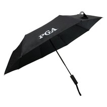 PGA 골프 초발수UV코팅 3단 자동우산 블랙 1개PGA(피지에이)