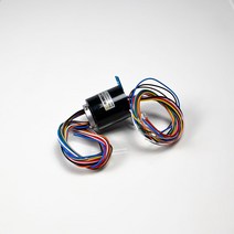 CSH012-12-0512 내경12파이 12접점 2A 소형 중공형 브러쉬슬립링 선꼬임방지