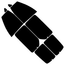 현대 스타리아 측면 썬팅필름, 스타리아 통유리 (21-현재), RTF-1S 15 (중간)