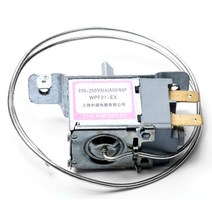 1pc 냉장고 온도 조절기 WPF21-EX 양면 장착 2 핀 프로브 50cm 냉동고 컨트롤러 부품