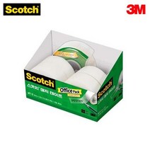 3M 스카치 매직테이프 오피스팩 MT-5 디스펜서/리필4, 없음