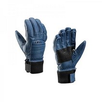 레키 LEKI 코퍼 3D PRO 스키 장갑 블루 8호 독일, M, Vintage Blue - Black