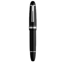 가성비 입문 선물 용 대학생 직장인 깃털 만년필 Jinhao x159 아크릴 레드 스핀 황금 40mm 촉 elegante 비즈니스 사무용품, 블랙 실버, f