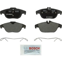 BOSCH BP1341 QuietCast 프리미엄 세미 메탈릭 디스크 브레이크 패드 세트 - 메르세데스 벤츠 C180 C200 C230 C250 C300 C350 E350 E400