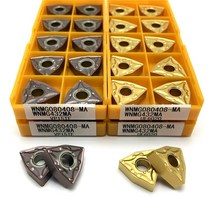 wnmg080404 wnmg080408 ma vp15tf ue6020 카바이드 인서트 외부 선삭 공구 금속 선반 도구 cnc 선삭 인서트 절삭 공구, wnmg080404 ma us735