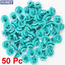 호환부품 플라스틱 패스너 클립 Xukey 50Pcs 자동 차량 자동차 범퍼 리테이너 리벳 도어 패널 펜더 라이너 bmw 호환 혼다 용
