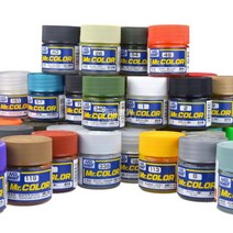 [MR.HOBBY] 군제 락카병도료_일반칼라_모음_(C1~340번까지), C065 브라이트 블루 (유광)