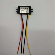 차량용 슈퍼 캐패시터 캐퍼시터 전압안정기 DC15V-72V 12V 스텝 다운 컨버터 레귤레이터 방수 IP67 전력 1.5A 12W DC 자동차 트럭 보트 전원, 06 15V-72V to 12V 1A