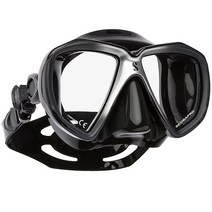 Scubapro Spectra Low Volume 2 윈도우 다이빙 마스크 (실버/블랙), Silver/Black