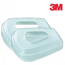 3M 방독마스크 리테이너 501 x 2개 화학공장 미세먼지차단 산업 얼굴마스크 제약, 상세페이지 참조
