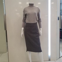 린 NC13 언발란스 체크스커트 LGSKLA9800