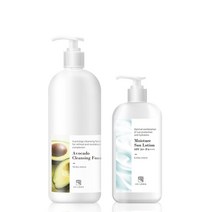 [스킨알엑스]대용량 모이스쳐 썬로션& 아보카도 클렌징폼 500ml, 색상:단품