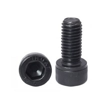 흑착색 육각 렌치 볼트 SCM 콜라, M10, M10 x 100 mm