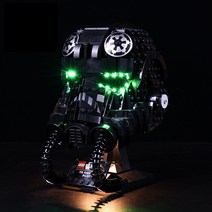 KY 레고 스타워즈 타이파이터 헬멧 75274 LED 조명 램프 세트 DIY 디스플레이