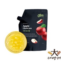 오트리푸드 사과 청크잼 1KG 청크쨈 리플쨈