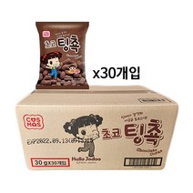 [코스모스제과] HACCP인증 초코팅촉 과자-스낵(30g), 30g, 30개