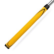 전완근 스프링 추감기 악력기 그립 그리퍼 완력기 Scot 골프 클럽 PU 소재 중형 퍼터 7 가지 색상, yellow