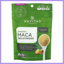 나비타스 마카 젤라틴화 분말 113g Navitas Organics Maca Gelatinized 4oz, 없음, 해당사항없음, 없음