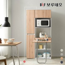 보루네오 텐키300 주방 수납장 부엌 선반장 서랍장 가구 주방장 부엌장 인테리어, 산타나오크