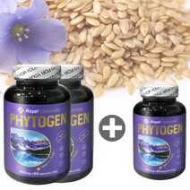 [한국공식수입원 행사중] 캐나다 로얄캐네디언 파이토젠 대두추출물등복합물 대두이소블라본 에스트로겐, 2.5병, 선택3) 파이토젠2병+본품30정증정