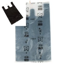 일반 봉투 3호(100매) 1봉 27X45CM 흑색 마트봉투 박스비닐 썩는비닐